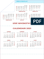 Calendario triangular 2021 - A5-CAT