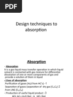 Design Techniques To Absorption