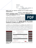 Solicita Realizar Liquidación de Pensiones Devengadas y Otros.