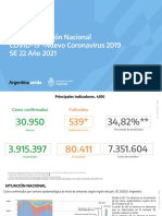 Información Epidemiológica Junio 2021