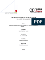 Importancia de La Matemática Financiera Dentro de La Formación Del Marketing Industria