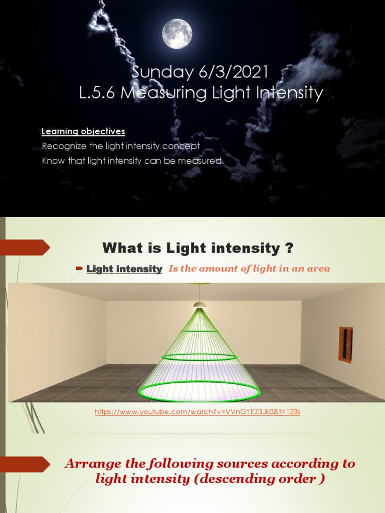 Understanding Light Intensity and Rainbows | PDF | Rainbow | Color