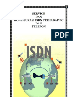 Service Dan Konfigurasi ISDN Terhadap PC Dan Telepon