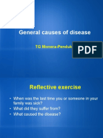 General Causes of Disease: TG Monera-Penduka