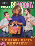 Download Metro Weekly Spring Arts Preview 2011 03-17-11 by MetroWeekly SN51105761 doc pdf