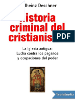 5.historia Criminal Del Cristianismo La Iglesia Antigua II Karlheinz Deschner L®