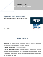 [Doc] FES Bolivia - Informe Delphi Mayo 2021