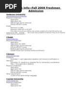 Download College Info 2009 Admission by mhladd SN5110645 doc pdf