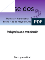 21-05-2021 - AACC - Espanhol - Aula 02 - Pronombres Personales