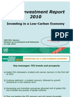 World Investment Report 2010: Investing in A Low-Carbon Economy