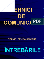 Tehnici de Comunicare