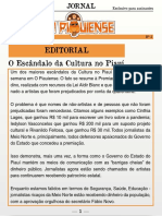 Jornal O Piauiense - 3 Edição