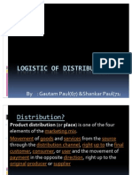 Logistic of Distribution