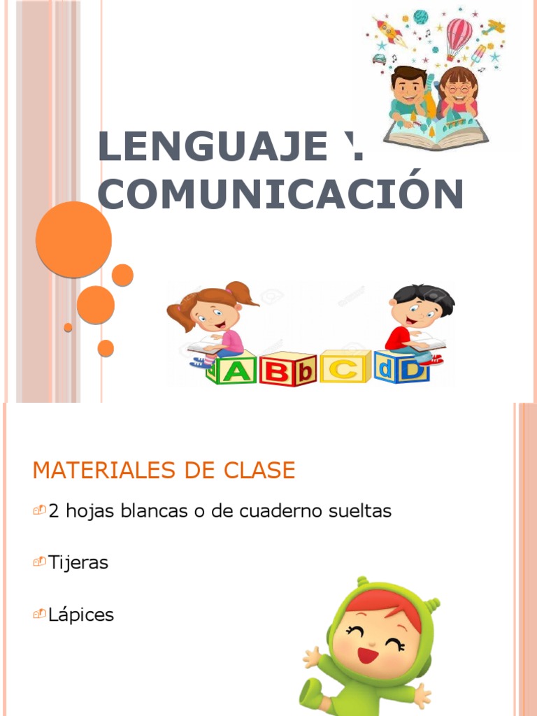 Lenguaje y Comunicación | PDF | Artes del Lenguaje y Comunicación ...