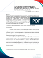 Aquaponia como recurso didático multidisciplinar