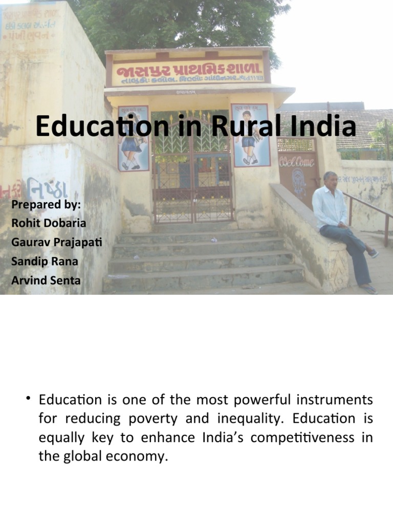 Rural Education Insights in India | PDF | Wellness