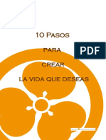 Ebook 10 Pasos para Crear La Vida Que Deseas