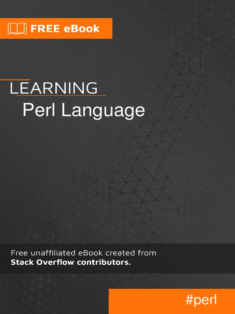 Perl Language | PDF | Perl | Regular Expression