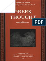 Greek Thought