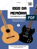 01 Jogo Da Memória - Coleção Classe Dos Instrumentos Musicais
