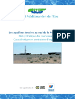 Aquifères fossiles Rapport 1 IME
