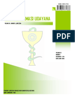 Jurnal Farmasi Udayana: Volume Iii, Nomor 1, Juni 2014