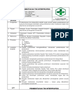 7.3.1sop Pembentukan Tim Interprofesi