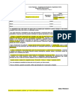 Prova b2 - Física 2 - 1º Sem 2021 - Produção - Civil e Agronomia