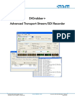 Dtgrabber+ Advanced Transport-Stream/Sdi Recorder