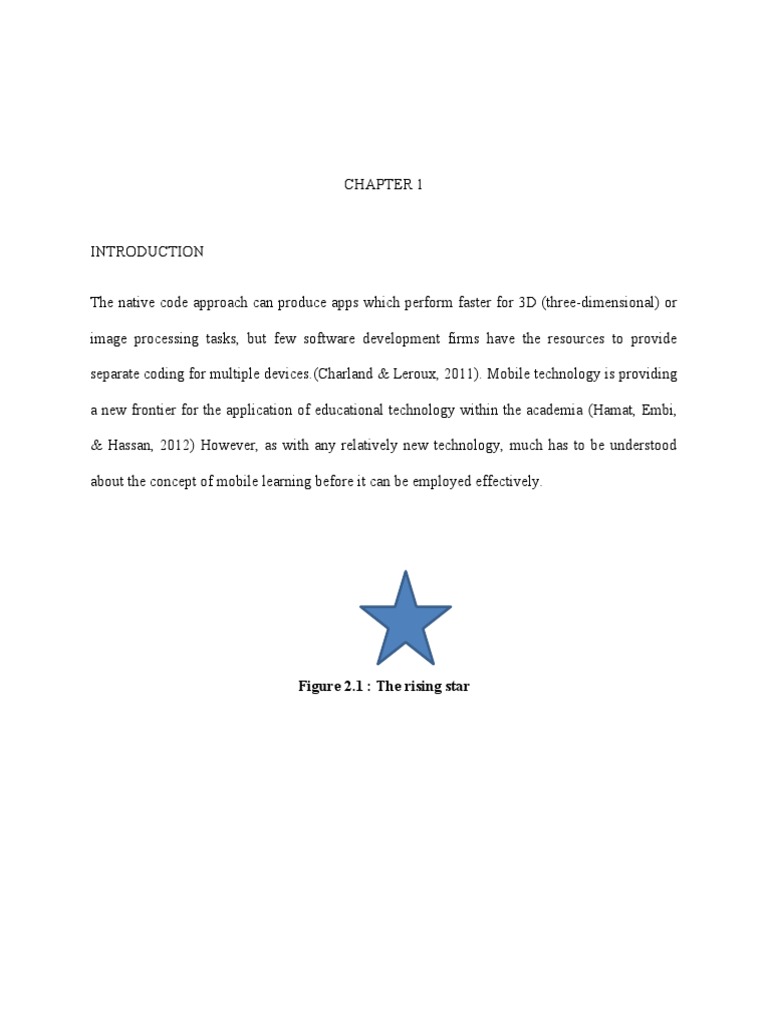 Figure 2.1: The Rising Star | PDF | Research Design | Theory