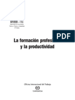 La formación profesional y la productividad