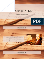 JOSEPH HAYDN - proiect muzica