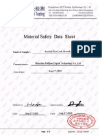 Eyelash Serum MSDS