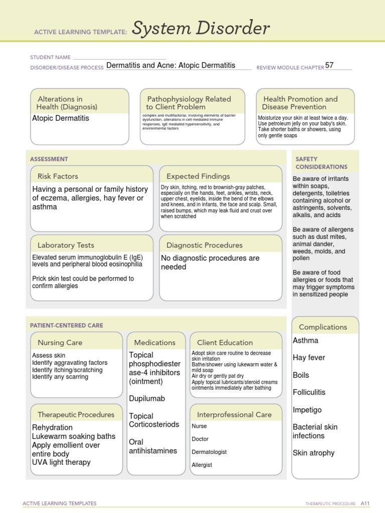 Atopic Dermatitis | PDF | Dermatitis | Allergy
