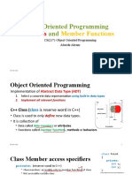 C++ Classes, Member Functions (Getters-Setters, Accessors-Mutators) 