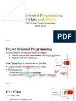 C++ Classes, Objects, Data Members