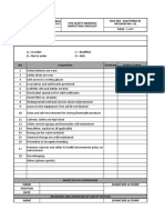 She Form 01 - Monthly Inspection Form