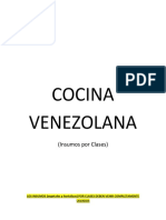 COCINA VENEZOLANA INSUMOS - 10 Pax