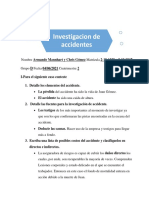 Asignación Sobre Investigaccion de Accidentes Laborales