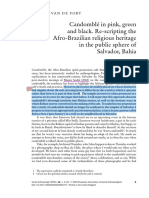 [VAN de PORT, M.] Candomblé in Pink, Green and Black - Rescripting the AfroBrazilian Religious Heritage in the Public Sphere of Salvador, Bahia