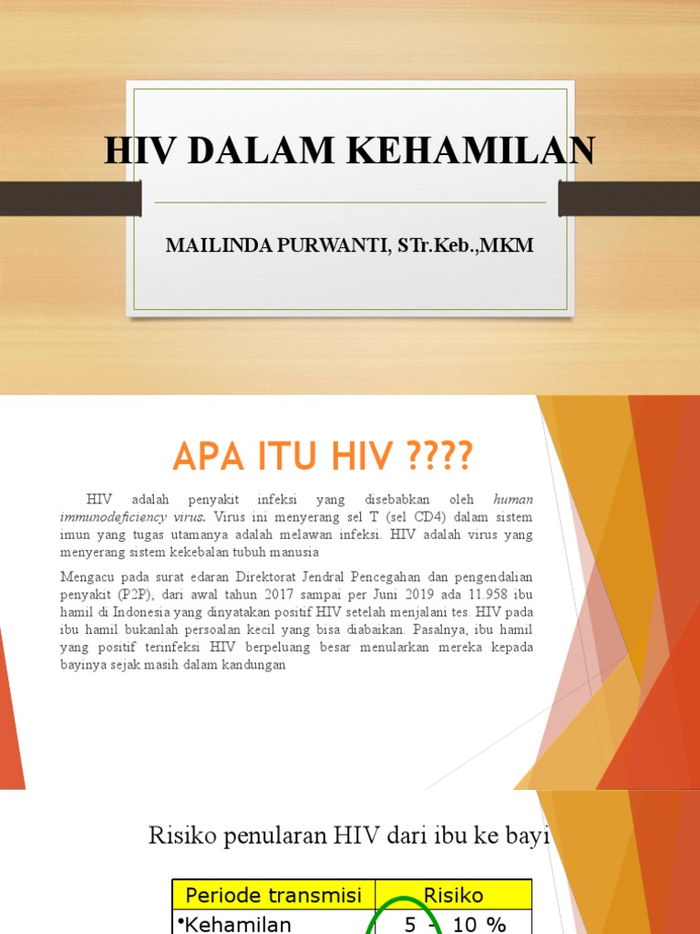 Hiv Dalam Kehamilan | PDF