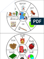 Ruleta Del Abecedario Ingles