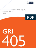 Gri 405 Diversity and Equal Opportunity 2016