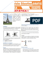 Ejercicios de Estática para Cuarto Grado de Secundaria