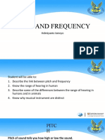 Pitch and Frequency