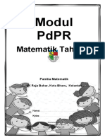 Modul PDPR MT Tahun 6 2021