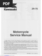 Kaylasaki: Motorcycle Service Manual | PDF | Exhaust Gas | Machines