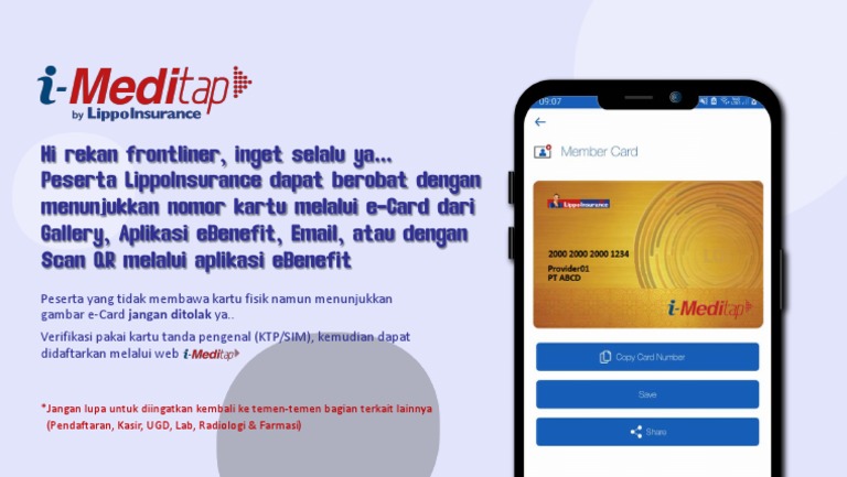 ECard I-Meditap LippoInsurance | PDF