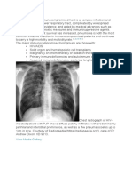 Pneumonia in Immunocompromised Patients