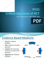 5-PICO Critical Appraisal of RCT